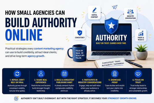 How Small Agencies Can Build Authority Online